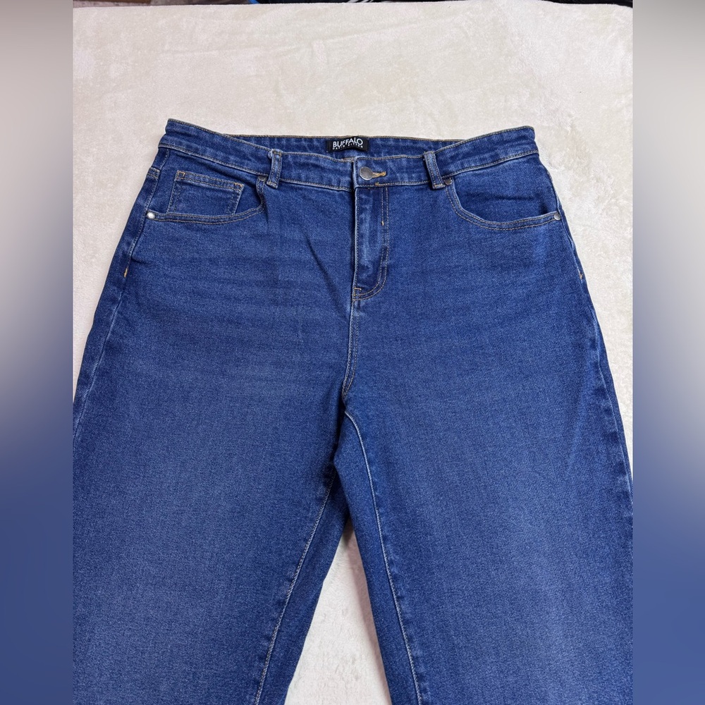 Buffalo David Bitton Women's High Rise Wide Leg Jeans - Picture 2 of 4